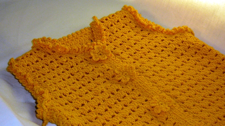 Жилетка для малышки