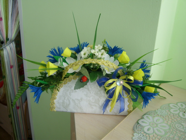 Сумочка с луговыми цветами