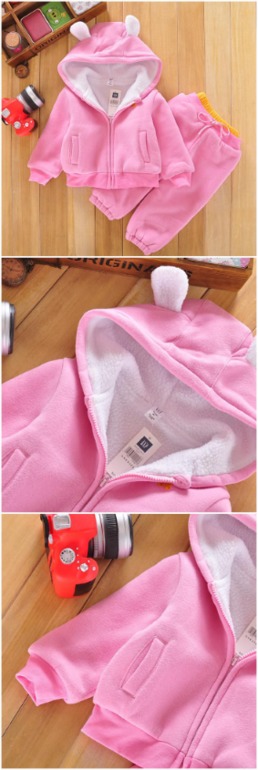 Костюм GAP розовый с ушками