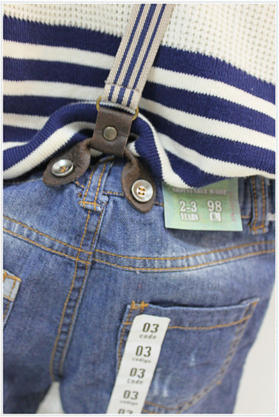 Джинсы Zara c подтяжками