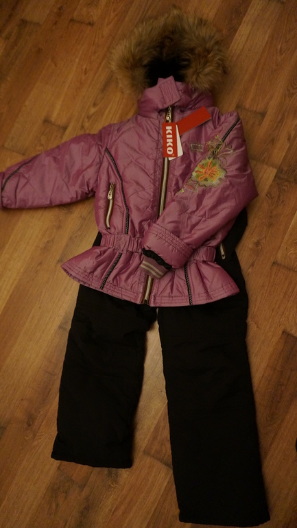 Новый зимний костюм на девочку, рост 140+