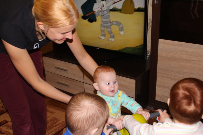 Первые игры погодок