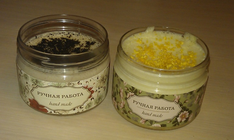 Мыло и мыльные скрабики ))))