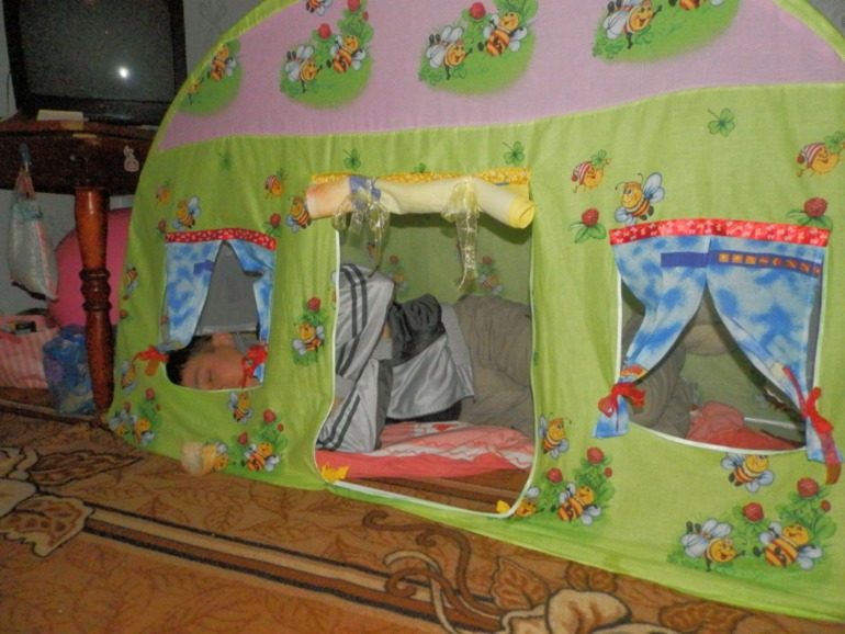 Наша палатка )))