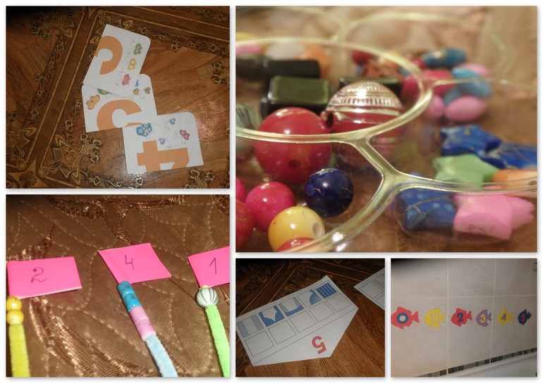 Математика для самых маленьких. Счет до пяти.