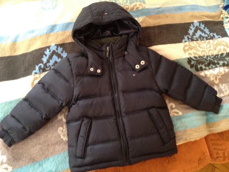 Пуховик на мальчика Tommy Hilfiger, на рост до 95 см, 5000 руб.