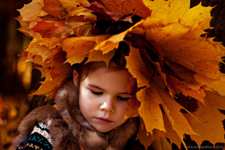 Осеннее счастье по имени Настя!
