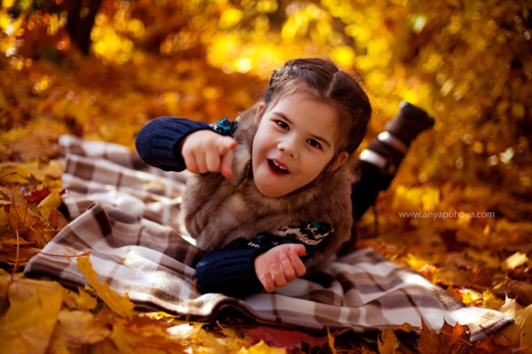 Осеннее счастье по имени Настя!