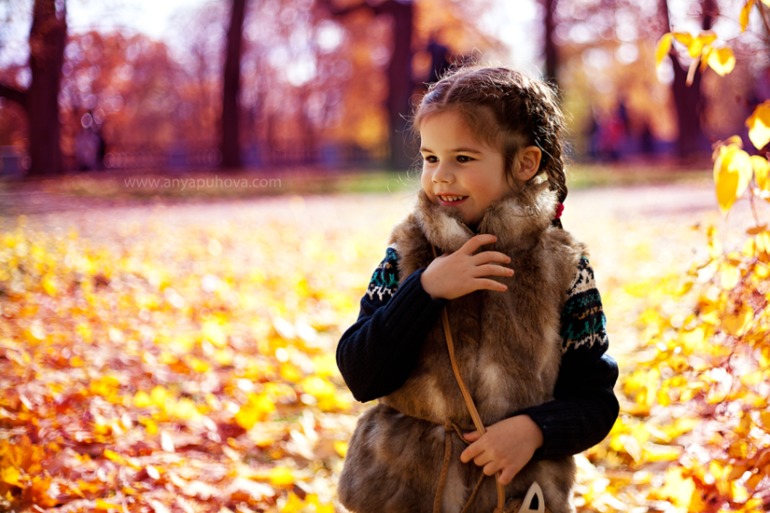 Осеннее счастье по имени Настя!