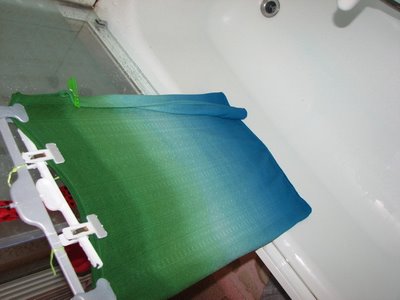 Руководство по окрашиванию шарфа градацией