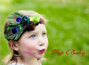 Для самых изысканных модниц!Повязки перьевые со стразами swarowski.