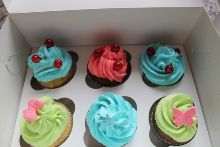 Капкейки разные