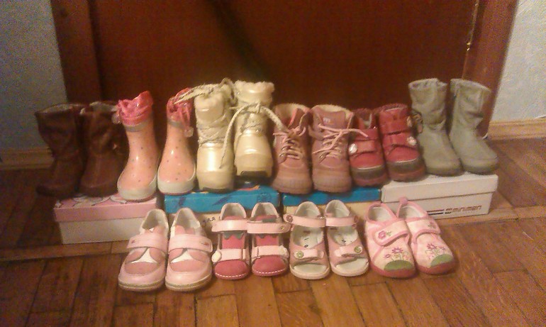 Детская обувь, разм с 19-21