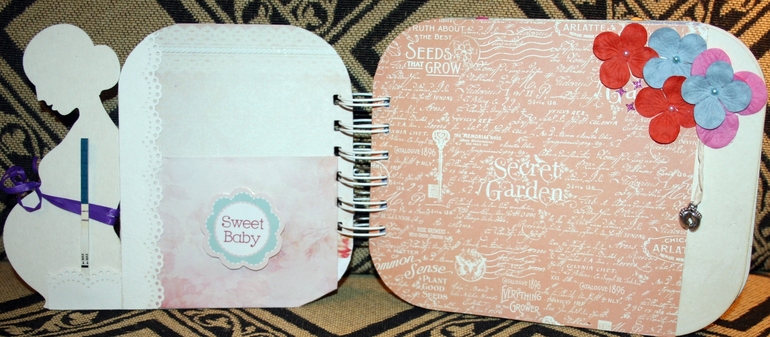 Альбом ручной работы для беременной