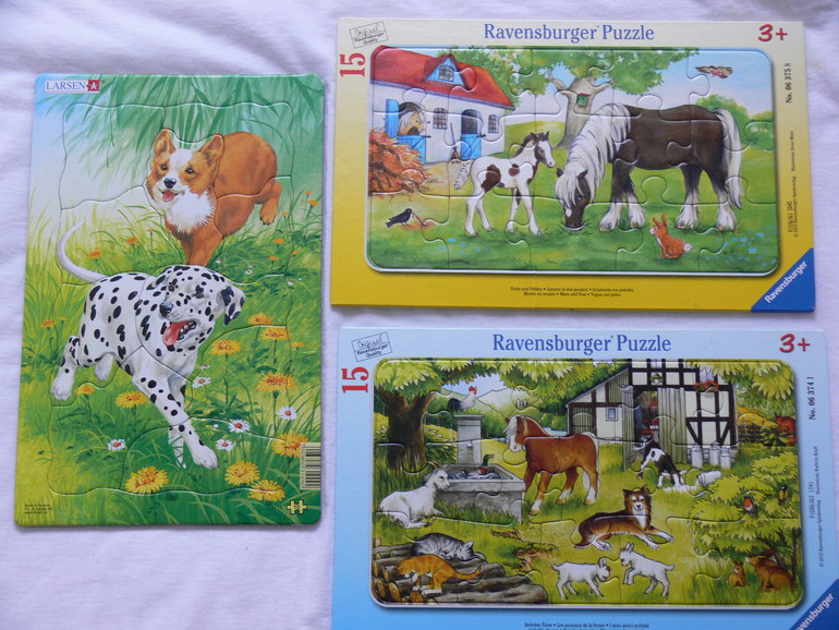 Наши любимые и нелюбимые пазлы)))