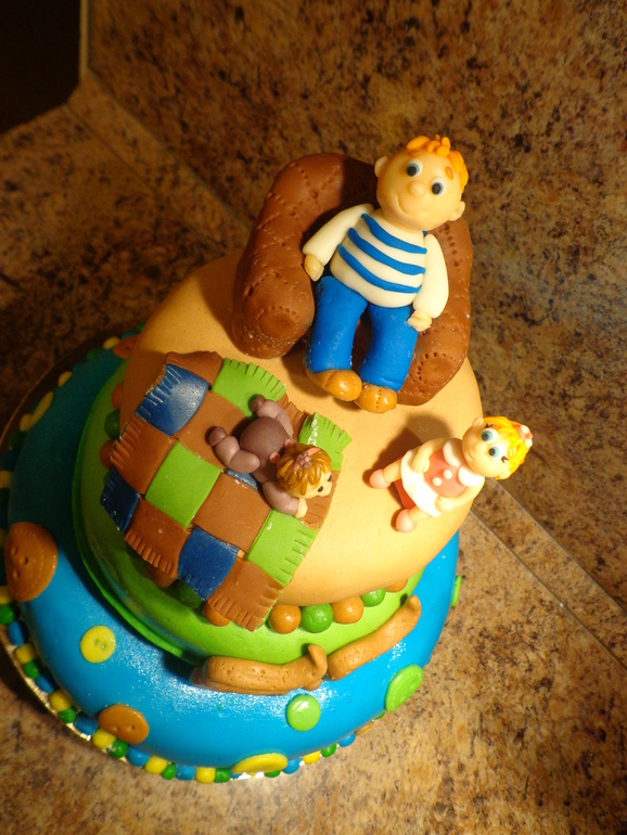 Дорогому свекру, мой второй тортик