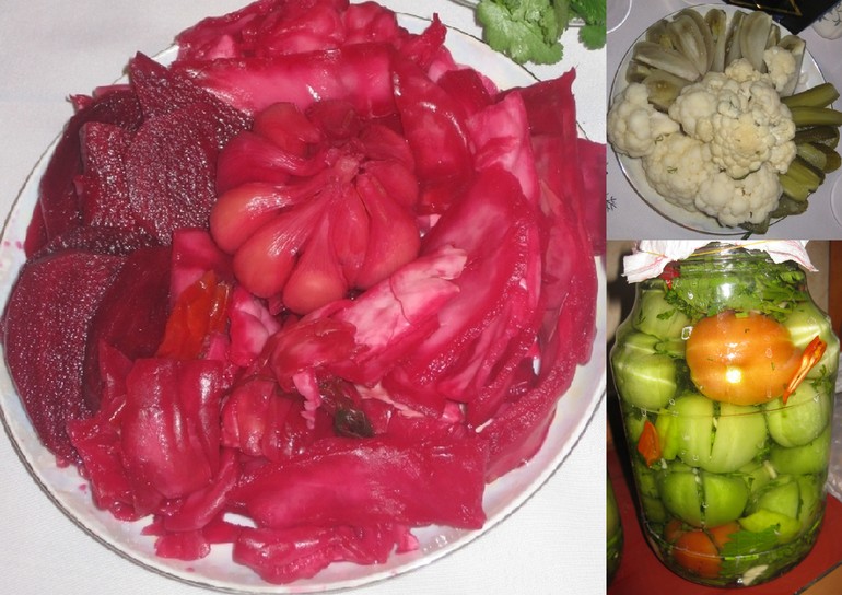 Капуста и помидоры!
