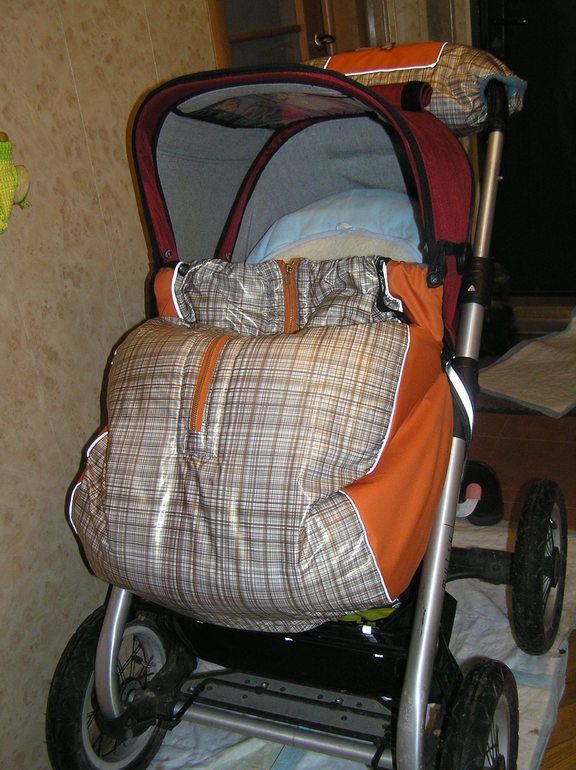 Утепляем коляску!!