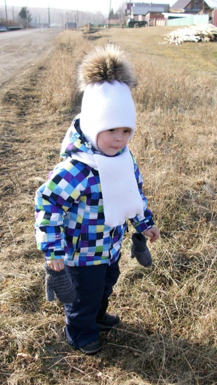 Новые детские комплекты и шапочки