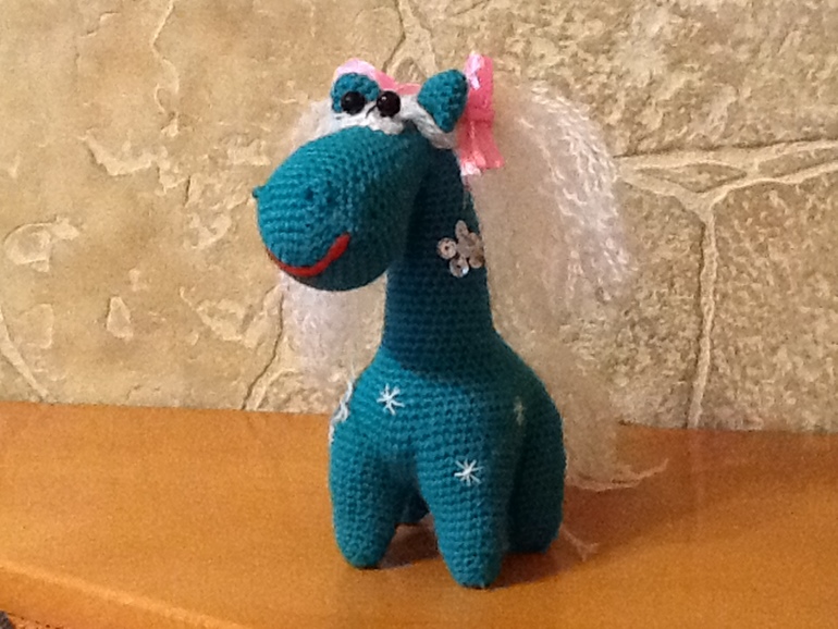 Лошадка Снежинка