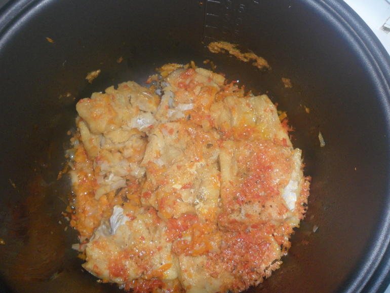 Очень вкусная рыбка под маринадом!