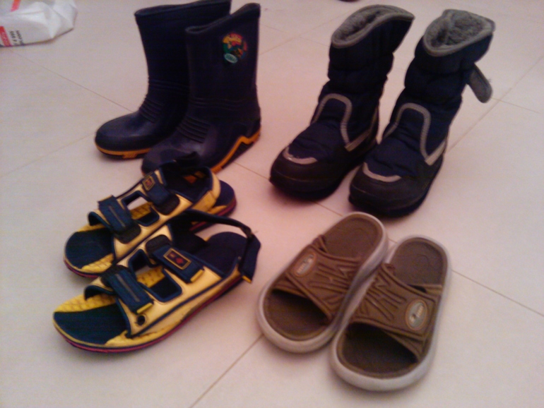 Распродажа детской обуви б\у размеры.