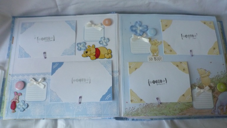 Альбом для Ванечки с Винни пухом.