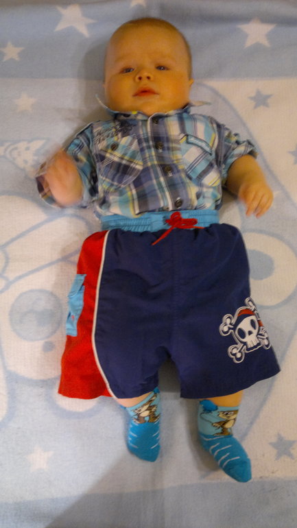 Домашняя фотосессия за 3 дня до 5 мес)))) Сыночек Арсюничка!