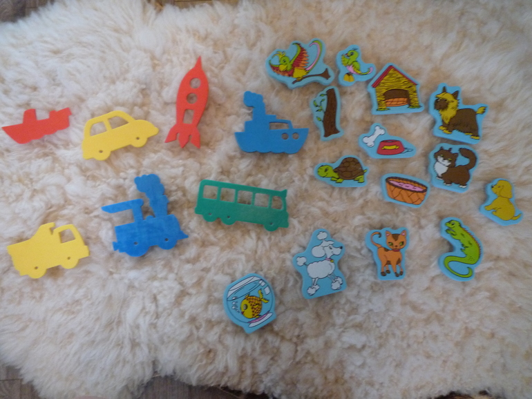 Наши игрушки от 8 месяцев и до года восьми месяцев