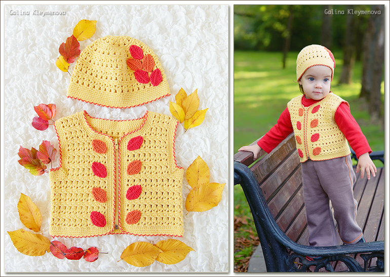 Готовые работы Конкурс вязание крючком Лето-осень
