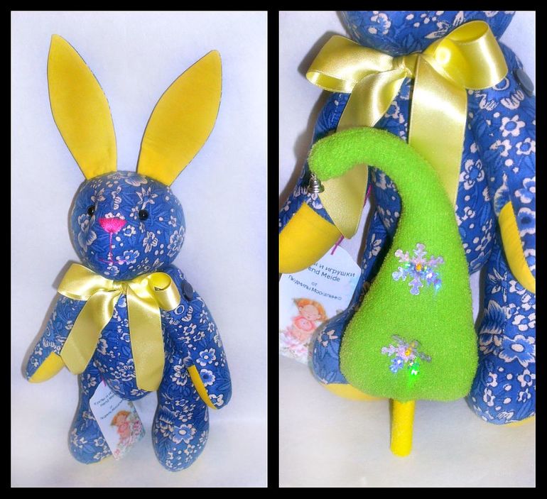 Зайка для мальчика