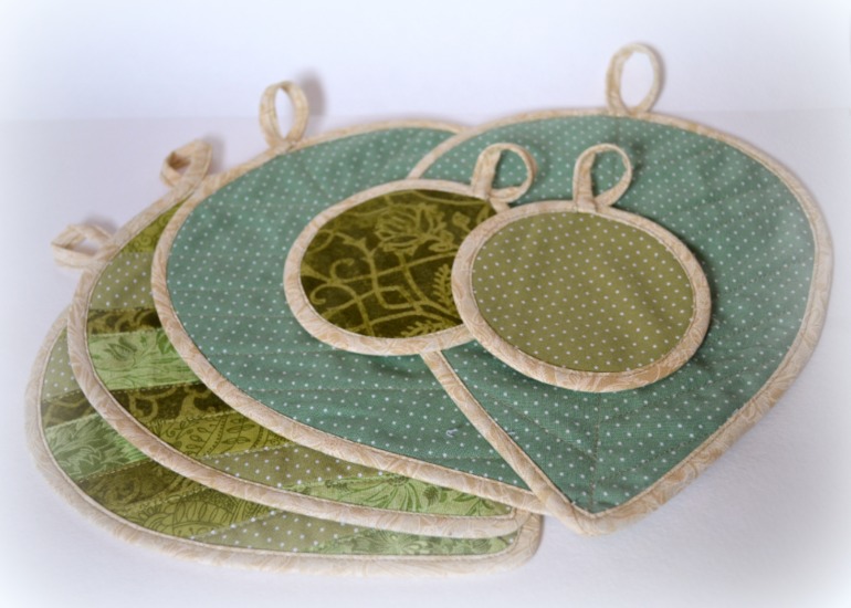 Прихватки+подставки под горячее