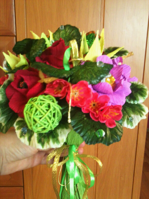 Букеты моей мамочки!