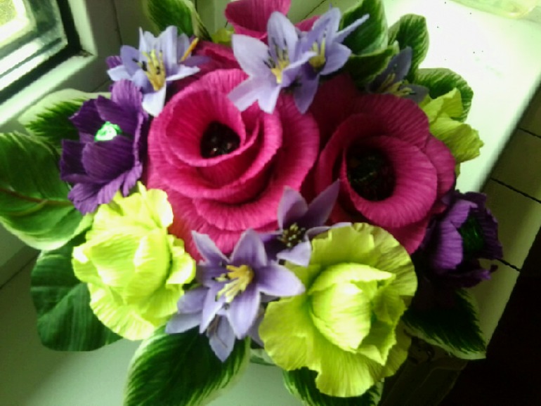 Букеты моей мамочки!