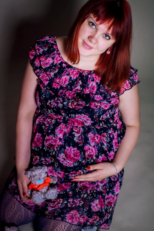 наша беременная фотосесия..)