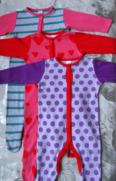 Слипы на малышку б/у и новые на 6-9 мес (Mothercare, Next, George и др.)