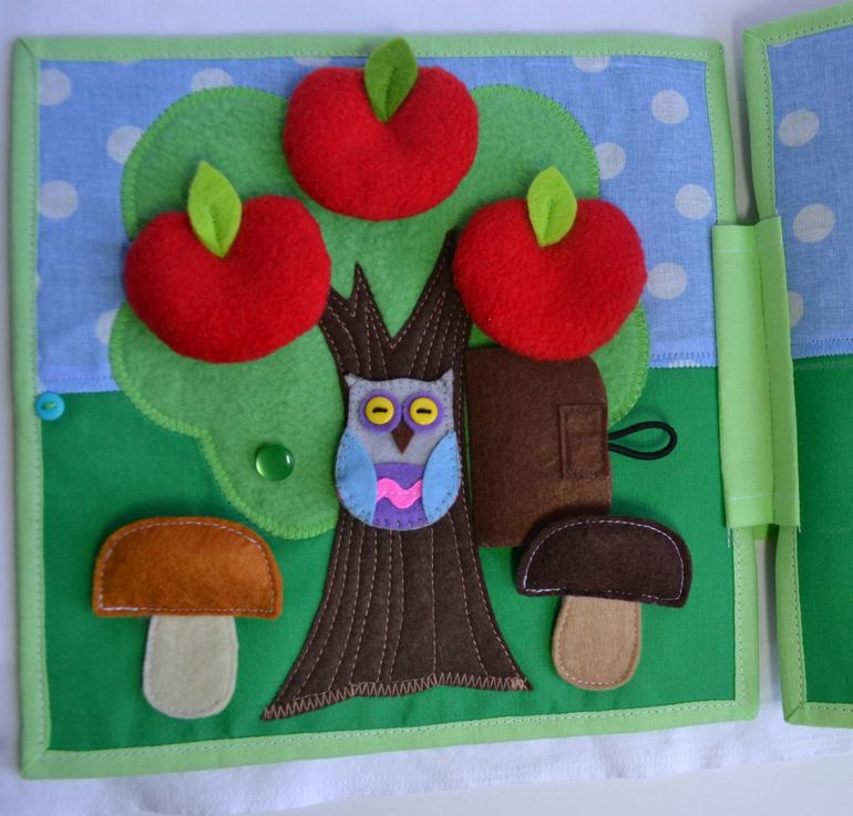 Именная развивающая книжечка)