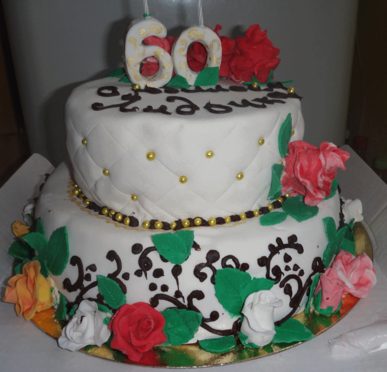 торт на юбилей