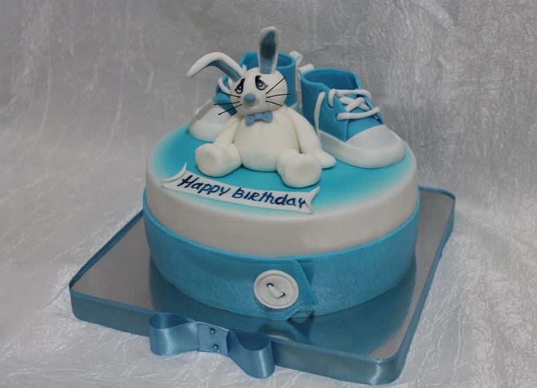 Плюшевый зайка.