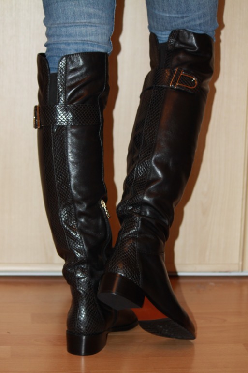 Ботфорты зимние