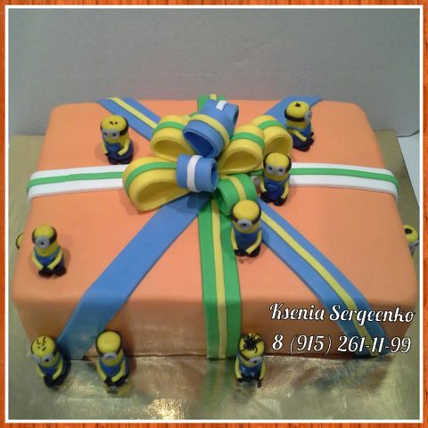 торт миньончики