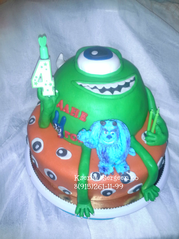 торт корпорация монстров