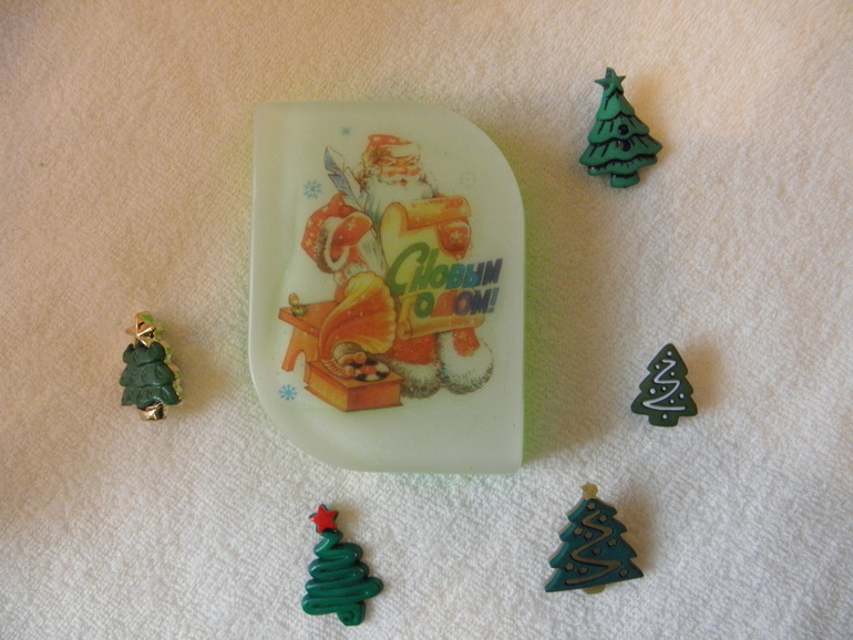 И я начинаю новогоднюю мыльную суету...