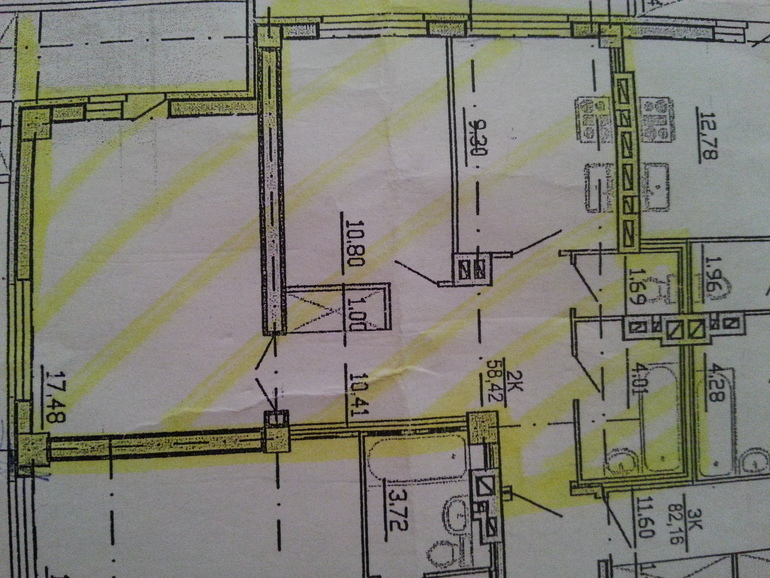 помогите(может дизайнер тут есть) с планировкой. хочу из 2ки 3ку  сделать  .