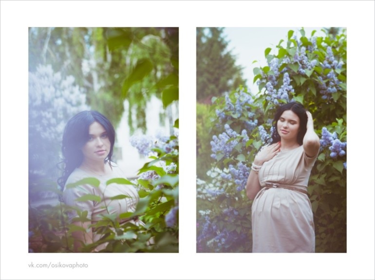 В животике чудо))