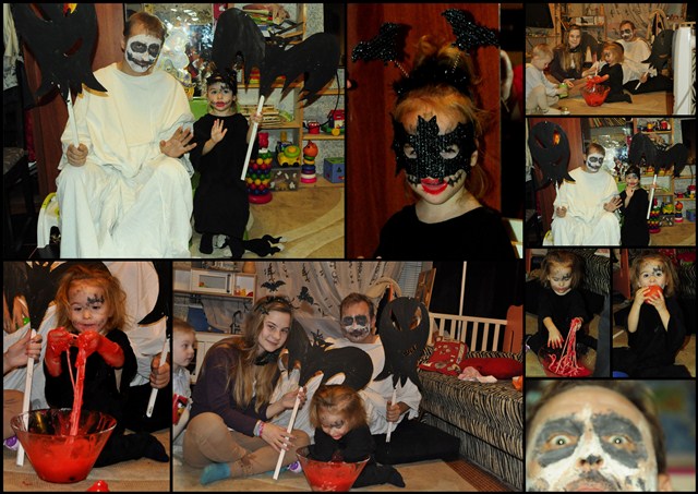 Хэллоуин или как мы пугали соседей)))