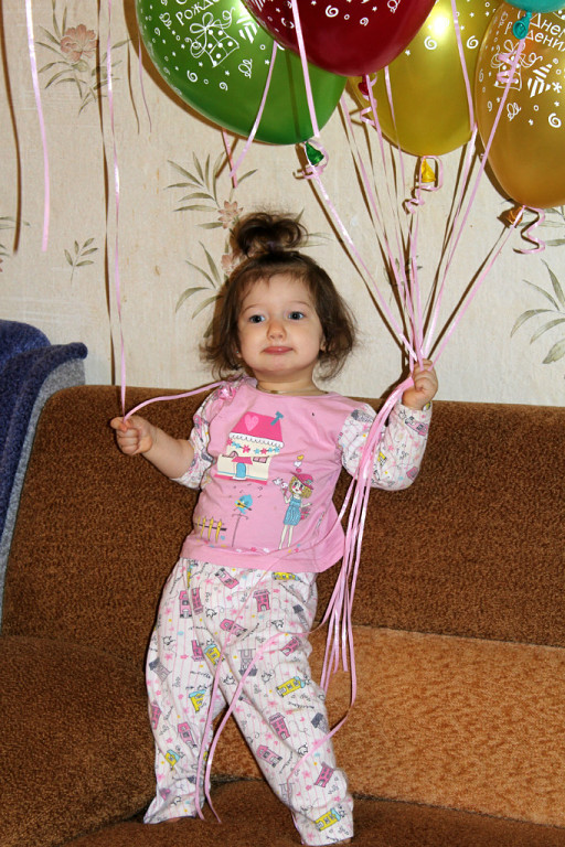 День рожденья нашей доченьки!!!