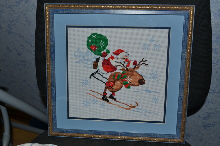 Главный герой нового года с северным оленем:)))