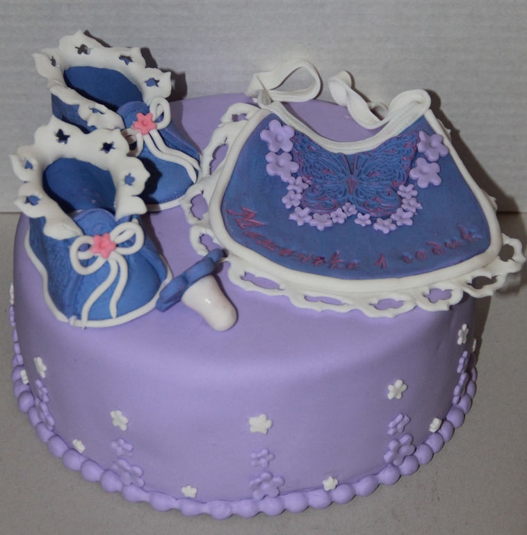 Торт на годик девочке