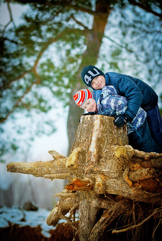 Прогулка с папой